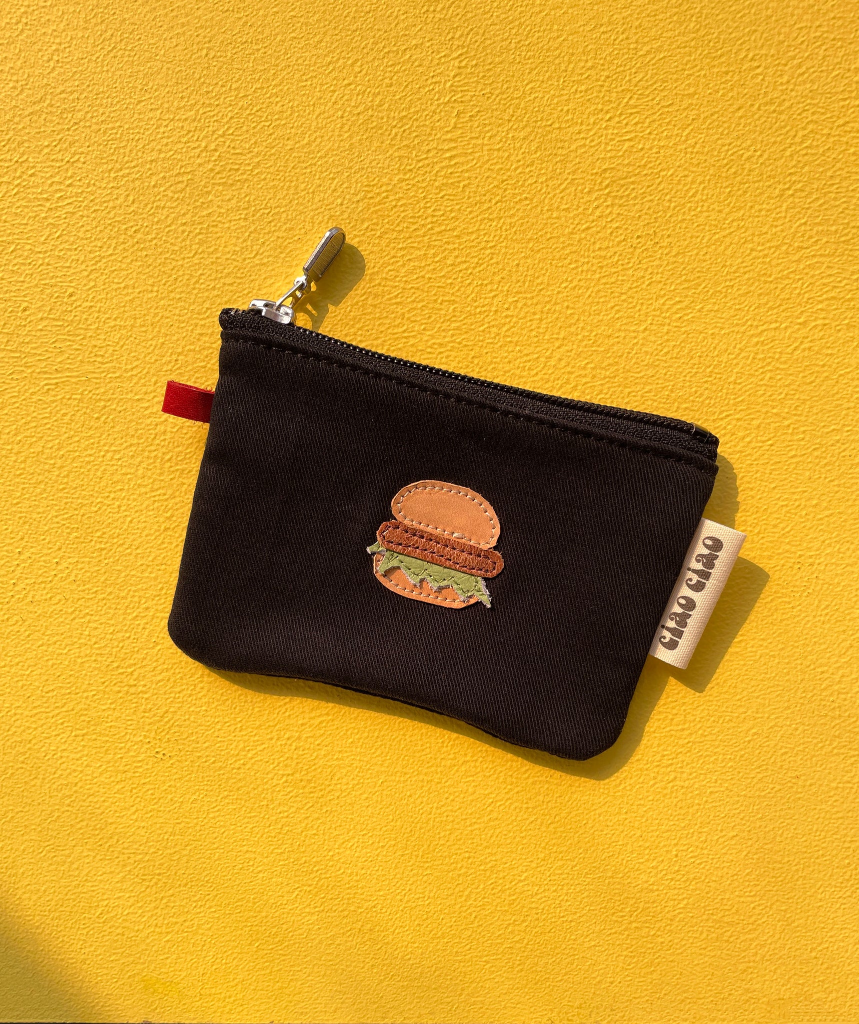 Pochette portefeuille-Hamburger